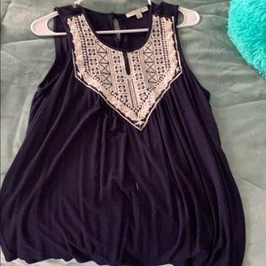 Navy blue tanktop